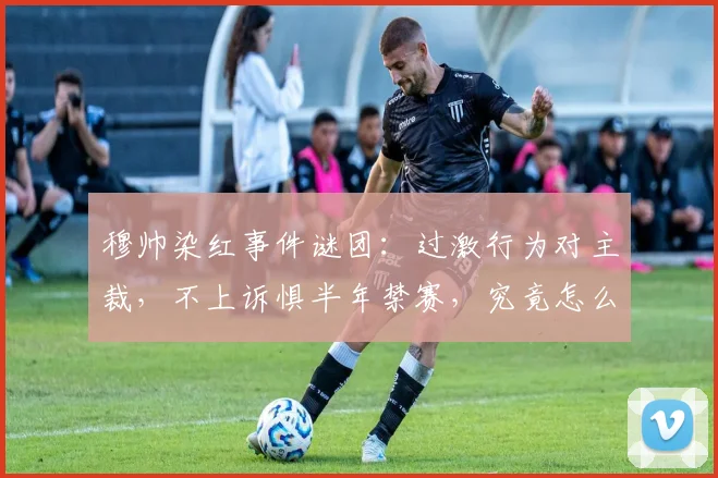 穆帅染红事件谜团：过激行为对主裁，不上诉惧半年禁赛，究竟怎么回事
